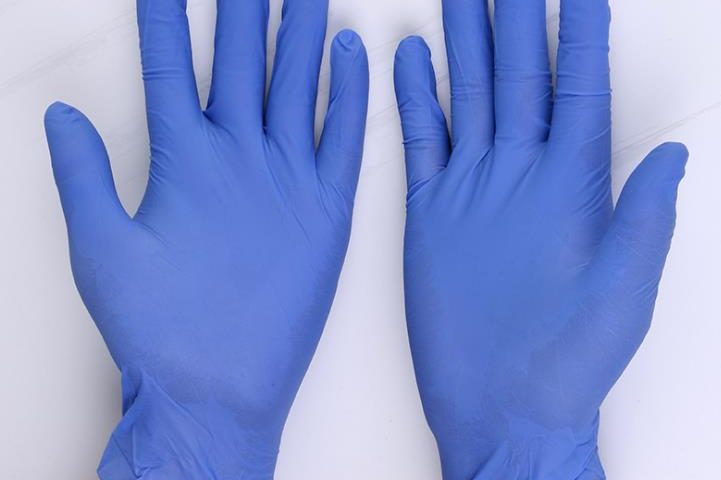 Anti-foulin goil-resistant powder-free disposable nitrile gloves (2)
