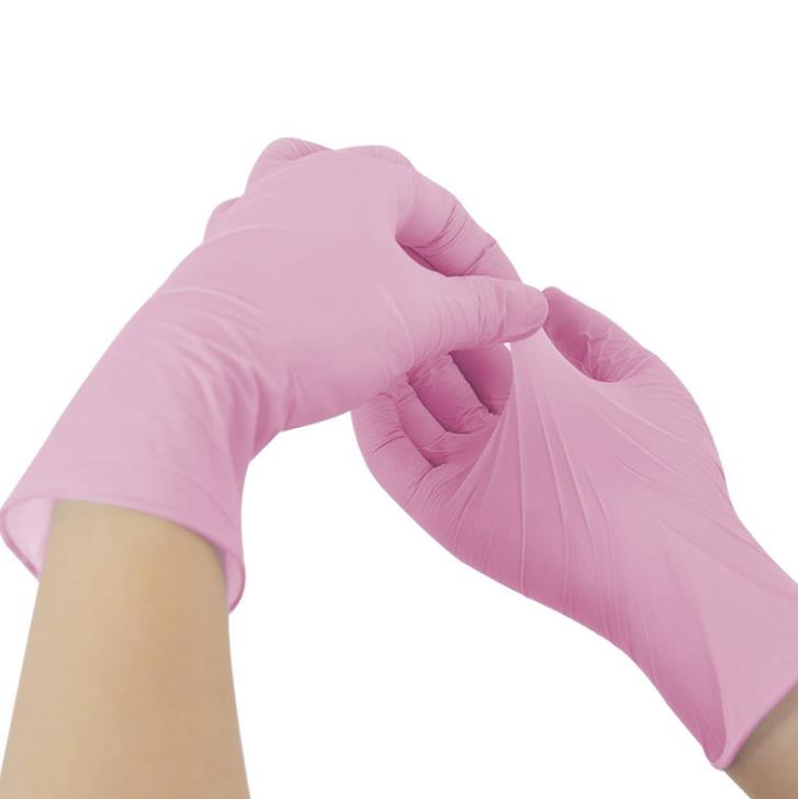 Beauty salon nitrile gloves Latex Glove Manufacturers