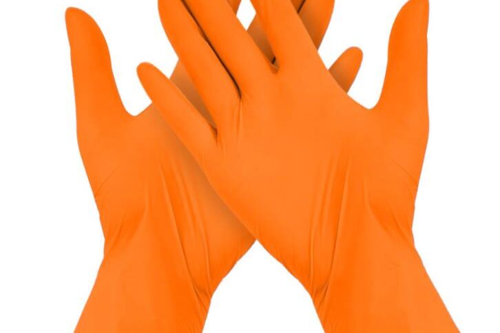 Beauty salon nitrile gloves (2)