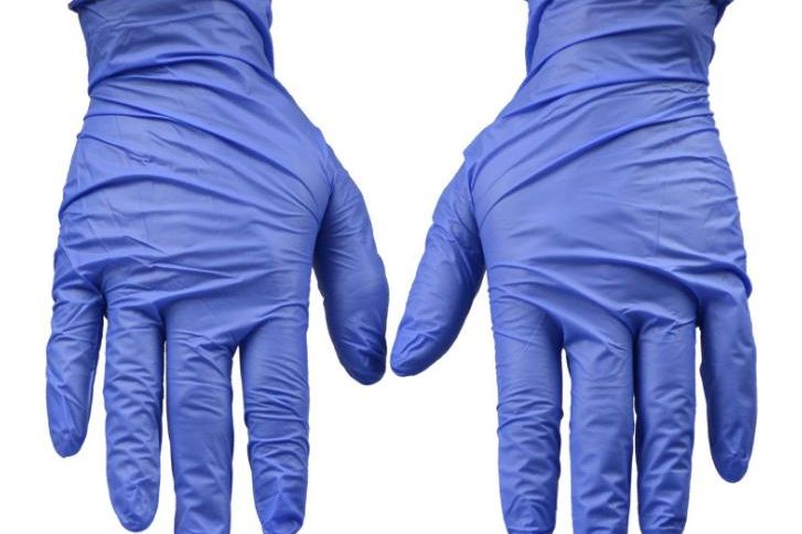 Disposable oil-proof and waterproof nitrile gloves (1)
