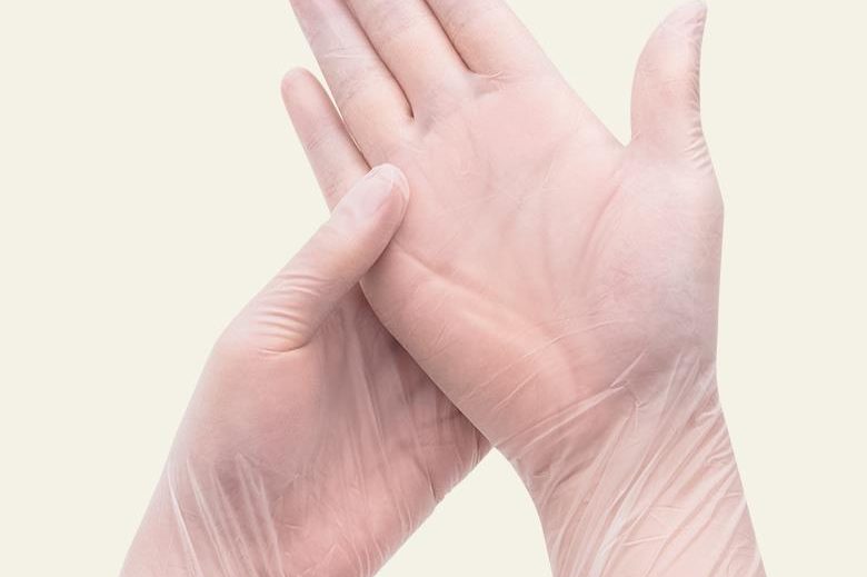 Disposable ultra-thin transparent vinyl gloves (2)