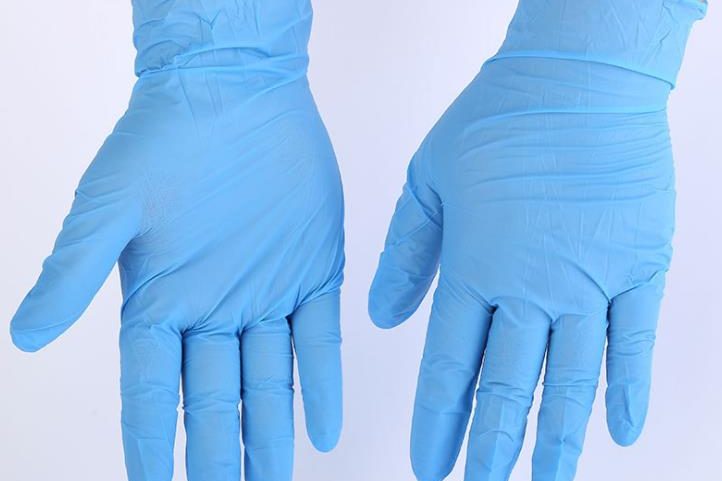 Thickened surgical disposable nitrile gloves (1)