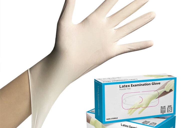 Powder Free Latex Examination Gloves