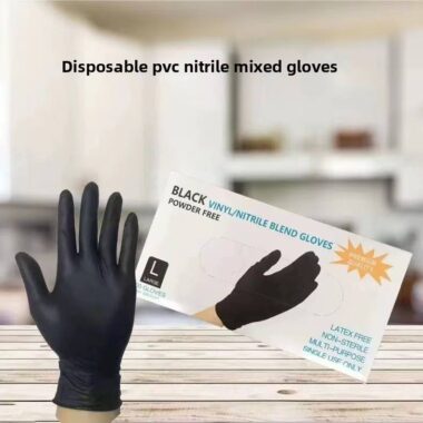 PVC disposable exam gloves