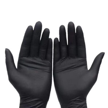 PVC disposable exam gloves