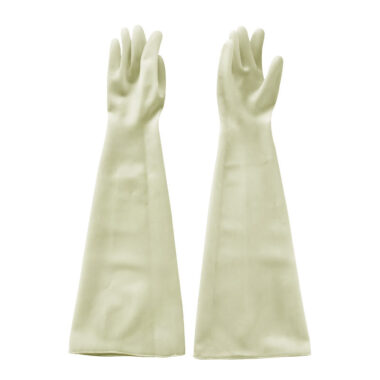 70cm extra long cuff latex gloves