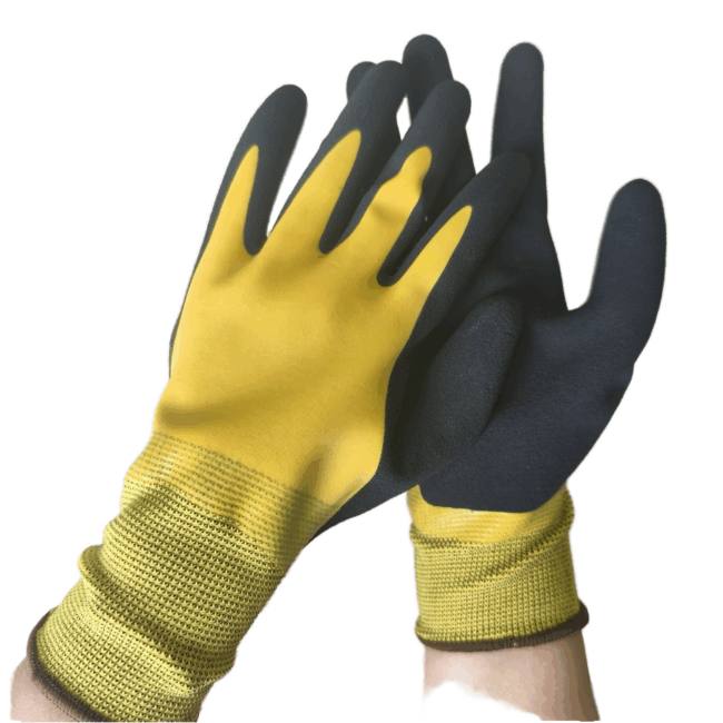 industrial latex thermal gloves