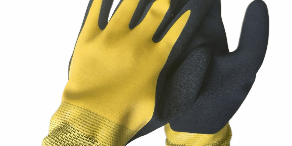 industrial latex thermal gloves