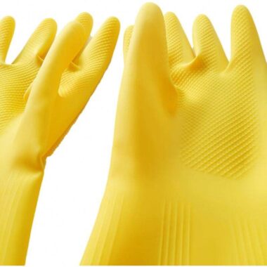 lined latex gloves for kitchen