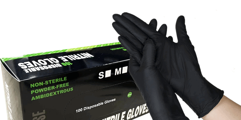 Custom Nitrile Examination Gloves