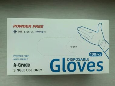 Disposable Latex Examination Gloves Boxed