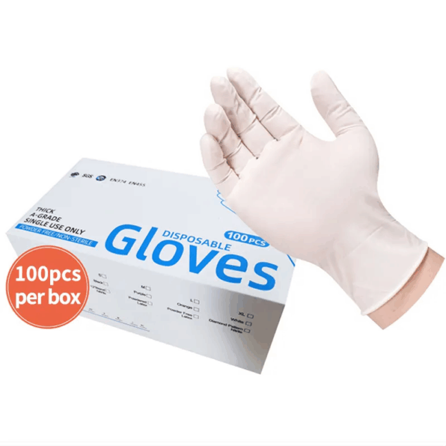 Disposable Latex Examination Gloves Boxed
