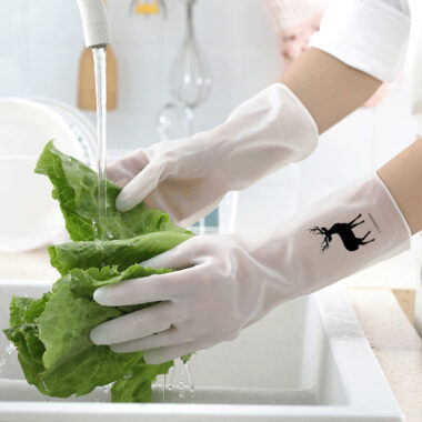 Alt：Durable household latex gloves