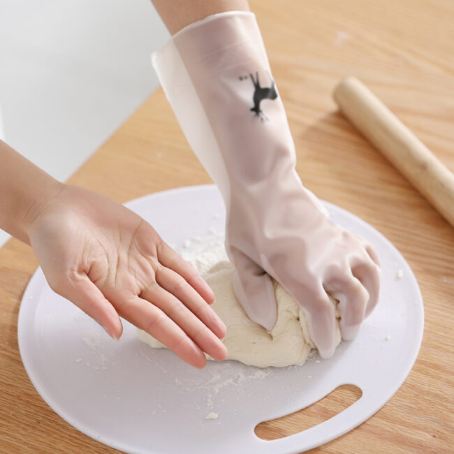 Alt：Durable household latex gloves