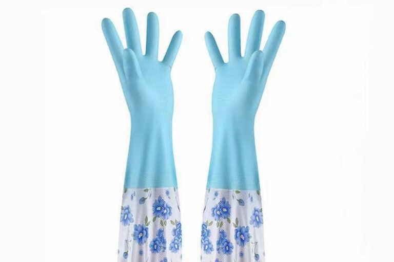Durable Long-Cuff Latex Gloves Supplier for Household Kitchen Cleaning (5) long-cuff household latex gloves
