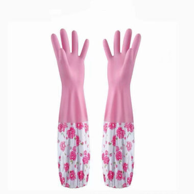 long-cuff household latex gloves