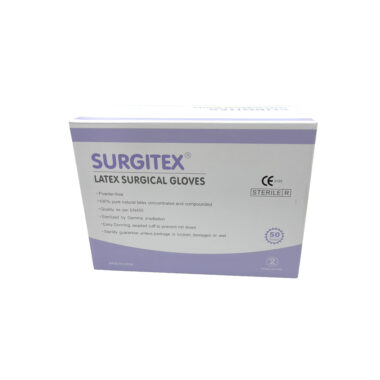 sterile surgical latex gloves