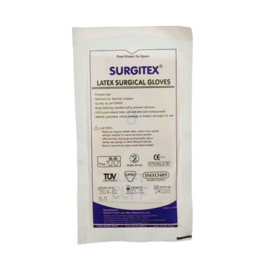 sterile surgical latex gloves