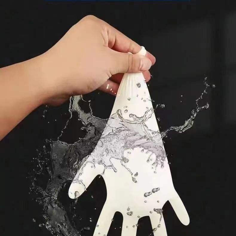 Good Quality Disposable Medical Latex Exam Gloves for Household & Kitchen Use (4) Latex Exam Gloves for Kitchen Use