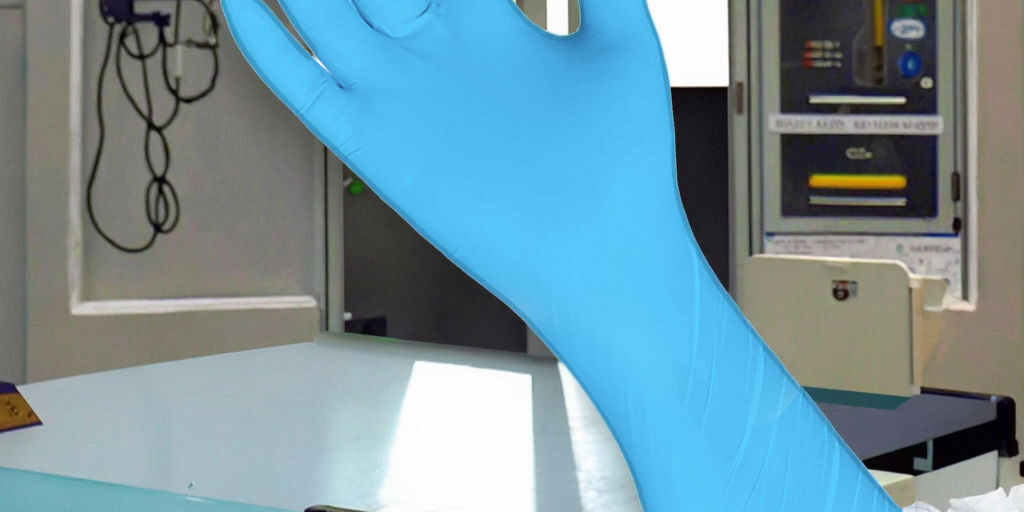 long-cuff gynecological latex gloves