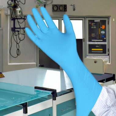 long-cuff gynecological latex gloves