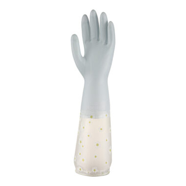 Long cuff household latex gloves