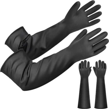 long industrial latex gloves