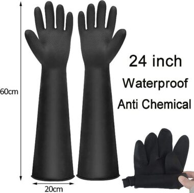 long industrial latex gloves
