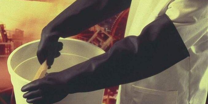 long industrial latex gloves