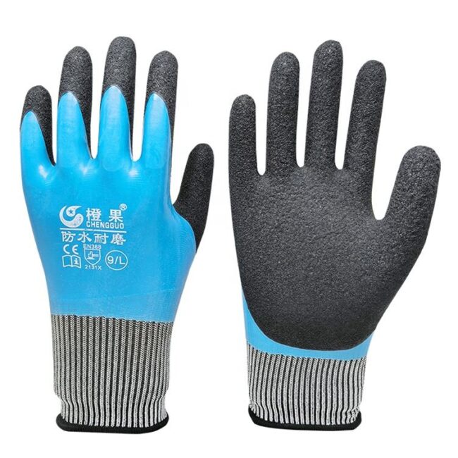 waterproof industrial work gloves