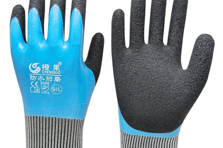 Industrial Latex Gloves Factory Double Coated Waterproof Safety Work Gloves (4) waterproof industrial work gloves