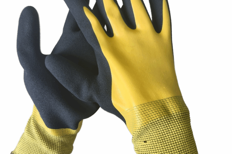 dipped industrial latex safety gloves