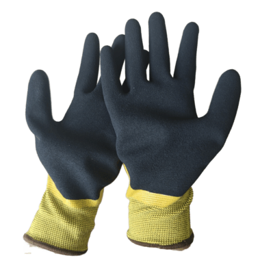 dipped industrial latex safety gloves