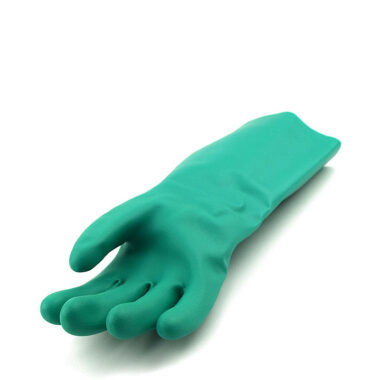 OEM black industrial latex gloves