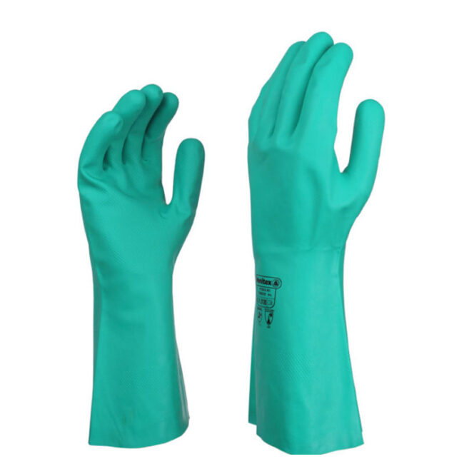 OEM black industrial latex gloves