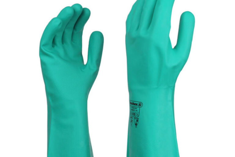 OEM black industrial latex gloves
