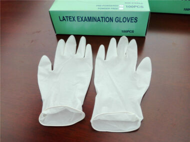 Free Medical Latex Examination Gloves