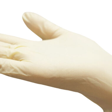 Powdered sterile latex surgical gloves
