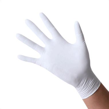 long-cuff nitrile latex lab gloves