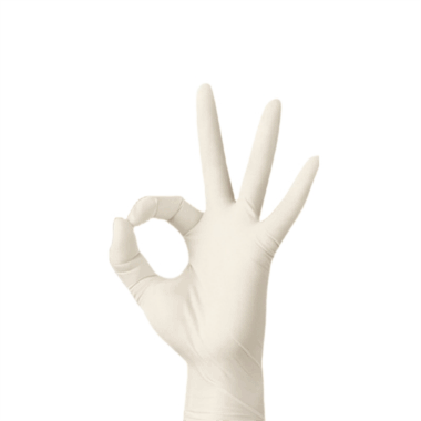 long-cuff nitrile latex lab gloves
