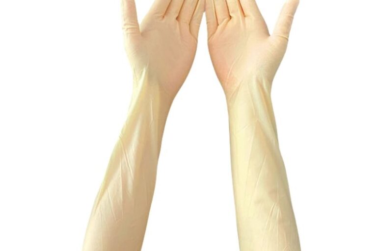 Protective Long-Cuff Nitrile Latex Lab Gloves Durable Rubber Manufacturer (5) long-cuff nitrile latex lab gloves