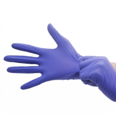 nitrile disposable exam gloves