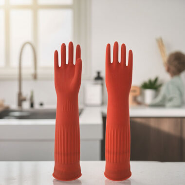 140g long household latex gloves