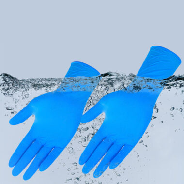 6mil powder free pink nitrile exam gloves