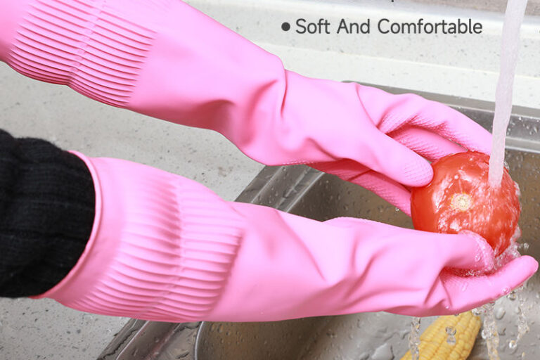 extra long thick latex gloves