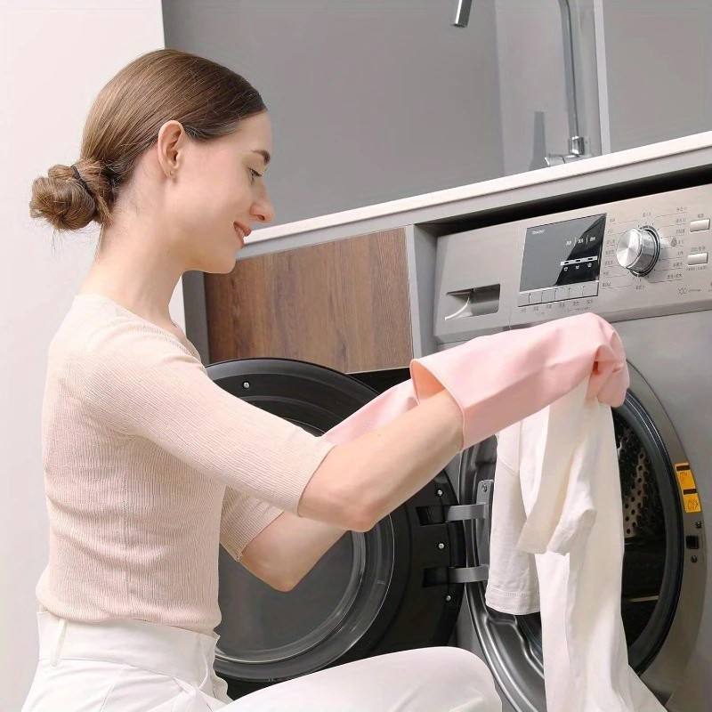 flexible non-slip long sleeve latex gloves