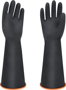 latex industrial safety gloves