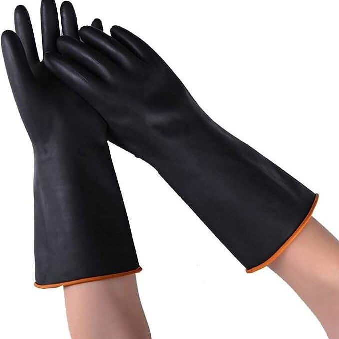 latex industrial safety gloves