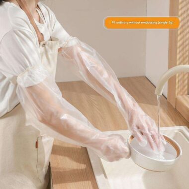 latex examination gloves with long cuff