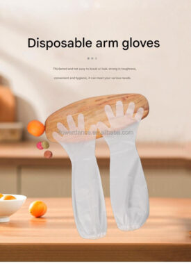 latex examination gloves with long cuff